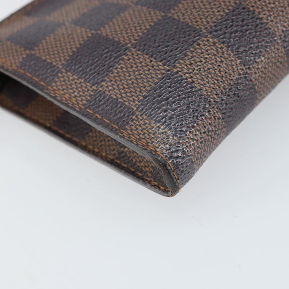 LOUIS VUITTON Damier Ebene Marais Pouch LV Auth ep13046