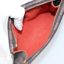 LOUIS VUITTON Damier Ebene Marais Pouch LV Auth ep13046-11