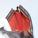 LOUIS VUITTON Damier Ebene Marais Pouch LV Auth ep13046-17
