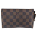 LOUIS VUITTON Damier Ebene Marais Pouch LV Auth ep13046-13
