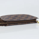LOUIS VUITTON Damier Ebene Marais Pouch LV Auth ep13046-5
