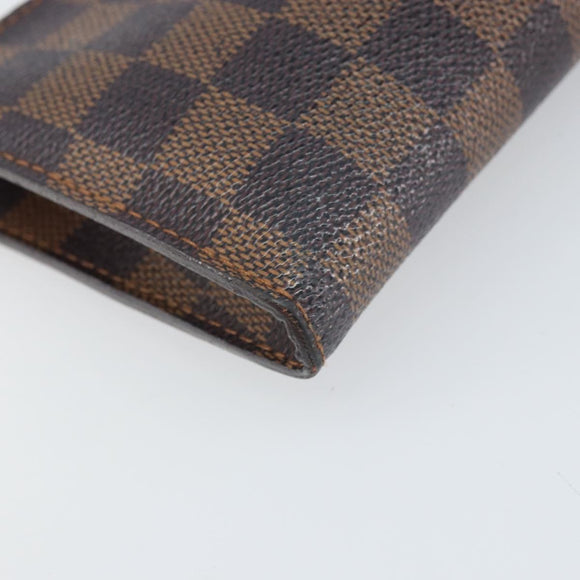 LOUIS VUITTON Damier Ebene Marais Pouch LV Auth ep13046