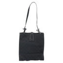 GUCCI GG Canvas Shoulder Bag Black Silver 110292 Auth ep13049-2