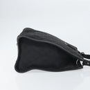GUCCI GG Canvas Shoulder Bag Black Silver 110292 Auth ep13049-3