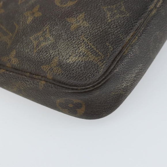 LOUIS VUITTON Monogram Pochette Accessoires Pouch M51980 LV Auth ep13050