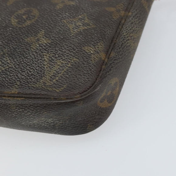 LOUIS VUITTON Monogram Pochette Accessoires Pouch M51980 LV Auth ep13050
