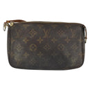 LOUIS VUITTON Monogram Pochette Accessoires Pouch M51980 LV Auth ep13050-13