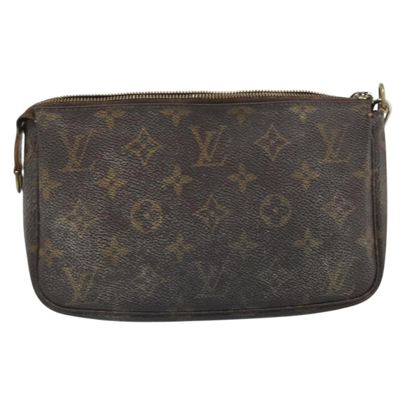 LOUIS VUITTON Monogram Pochette Accessoires Pouch M51980 LV Auth ep13050