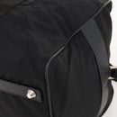 PRADA Boston Bag Nylon 2way Black Silver Auth ep13054-16