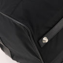 PRADA Boston Bag Nylon 2way Black Silver Auth ep13054-17