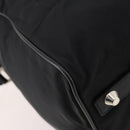 PRADA Boston Bag Nylon 2way Black Silver Auth ep13054-19