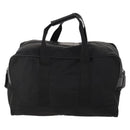 PRADA Boston Bag Nylon 2way Black Silver Auth ep13054-2