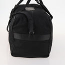 PRADA Boston Bag Nylon 2way Black Silver Auth ep13054-3