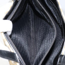 BURBERRY Nova Check Hand Bag PVC Leather Beige Auth ep13062-22