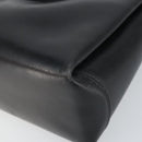 GUCCI Shoulder Bag Leather Black Gold Auth ep13065-11