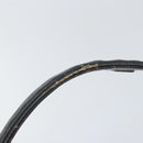 GUCCI Shoulder Bag Leather Black Gold Auth ep13065-10