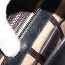 GUCCI Shoulder Bag Leather Black Gold Auth ep13065-18