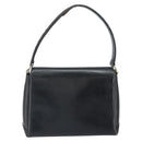 GUCCI Shoulder Bag Leather Black Gold Auth ep13065-2