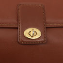 GUCCI Hand Bag Leather 2way Brown Gold 000 101 0274 Auth ep13069-19