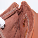 GUCCI Hand Bag Leather 2way Brown Gold 000 101 0274 Auth ep13069-22
