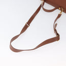 GUCCI Hand Bag Leather 2way Brown Gold 000 101 0274 Auth ep13069-8