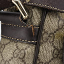 GUCCI GG Supreme Umhängetasche PVC Beige Gold 201448 Auth ep13070-17