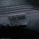 GUCCI GG Canvas Shoulder Bag Black Silver 120841 Auth ep13072-19