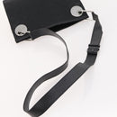 GUCCI GG Canvas Shoulder Bag Black Silver 120841 Auth ep13072-7