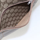 GUCCI GG Supreme Web Sherry Line Tote Bag PVC Beige Red Auth ep13075-19