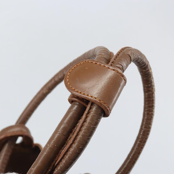 Burberrys Nova Check Tote Bag Canvas Beige Auth ep13077