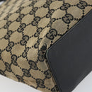 GUCCI GG Canvas Draagtas Goud Navy 002 1099 2404 Auth ep13085-16