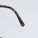 CHANEL COCO Mark Sunglasses plastic Brown CC Auth ep13086-9