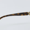 CHANEL COCO Mark Sunglasses plastic Brown CC Auth ep13086-11
