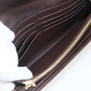 LOUIS VUITTON Damier Ebene Portefeuille Sistina Long Wallet N61747 Auth ep13090-16