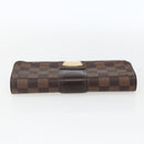LOUIS VUITTON Damier Ebene Portefeuille Sistina Long Wallet N61747 Auth ep13090-6