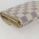 LOUIS VUITTON Damier Azur Portefeuille Joy Bifold Wallet N60030 LV Auth ep13091-16
