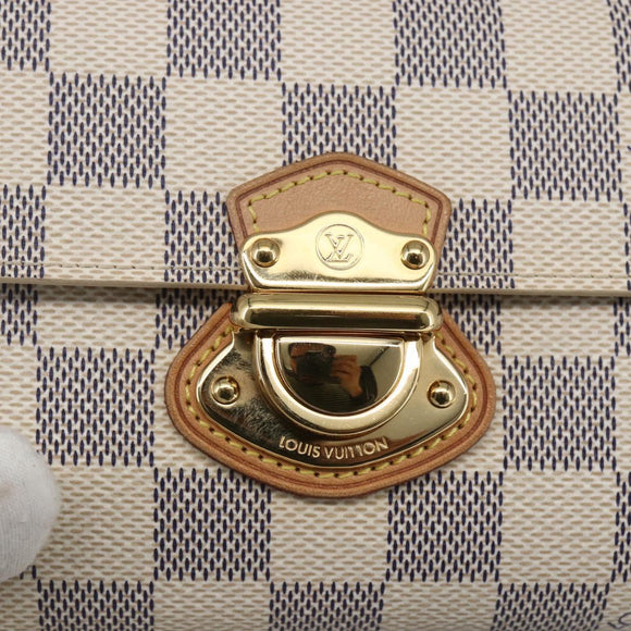 LOUIS VUITTON Damier Azur Portefeuille Joy Bifold Wallet N60030 LV Auth ep13091