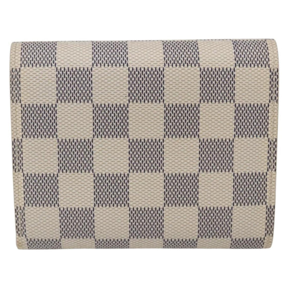 LOUIS VUITTON Damier Azur Portefeuille Joy Bifold Wallet N60030 LV Auth ep13091