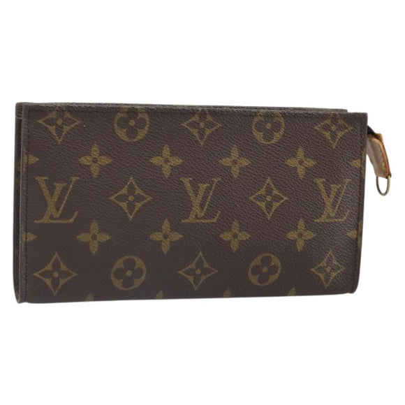 LOUIS VUITTON Monogram Bucket GM Accessory Pouch LV Auth ep13092
