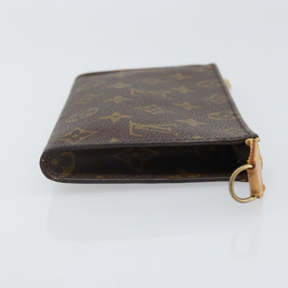 LOUIS VUITTON Monogram Bucket GM Accessory Pouch LV Auth ep13092