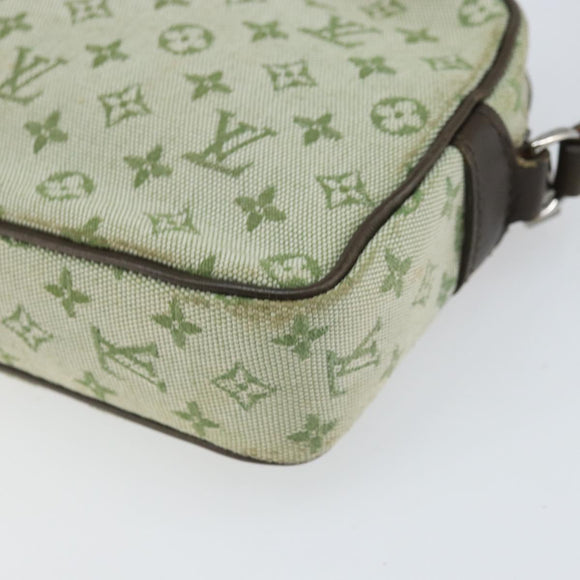 LOUIS VUITTON Mini Tale de Fe Pochette Accessory Pouch Khaki M92274 Auth ep13094