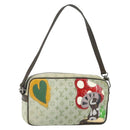LOUIS VUITTON Mini Tale de Fe Pochette Accessory Pouch Khaki M92274 Auth ep13094-1