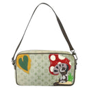 LOUIS VUITTON Mini Tale de Fe Pochette Accessory Pouch Khaki M92274 Auth ep13094-13