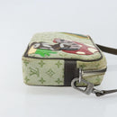 LOUIS VUITTON Mini Tale de Fe Pochette Accessory Pouch Khaki M92274 Auth ep13094-3