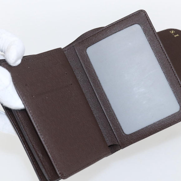 LOUIS VUITTON Damier Ebene Portefeuille Joy Bifold Wallet N60034 LV Auth ep13095