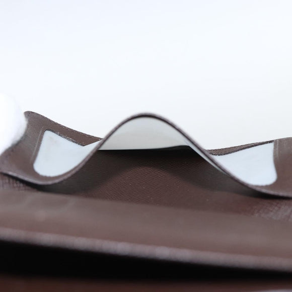 LOUIS VUITTON Damier Ebene Portefeuille Joy Bifold Wallet N60034 LV Auth ep13095