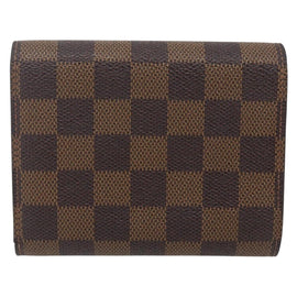 LOUIS VUITTON Damier Ebene Portefeuille Joy Bifold Wallet N60034 LV Auth ep13095 - 0