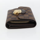 LOUIS VUITTON Damier Ebene Portefeuille Joy Bifold Wallet N60034 LV Auth ep13095-4