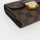 LOUIS VUITTON Damier Ebene Portefeuille Joy Bifold Wallet N60034 LV Auth ep13095-14