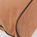 BURBERRY Blue Label Tote Bag Canvas Orange Auth ep13097-13